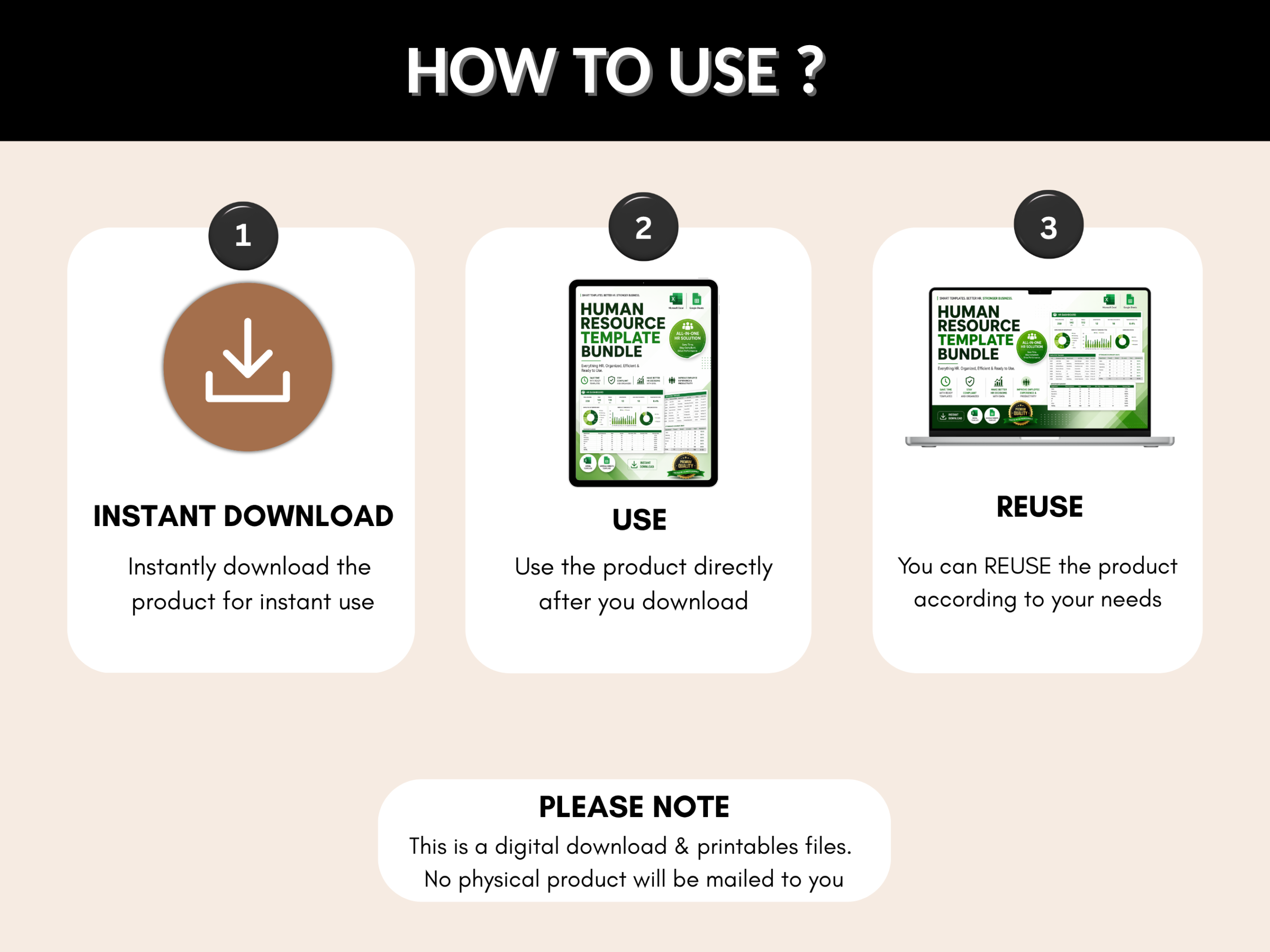 Human resource bundle | HR templates, hr Dashboard, | hiring tracker, Employee tracker | Excel templates, google sheets | PLR MRR Rights