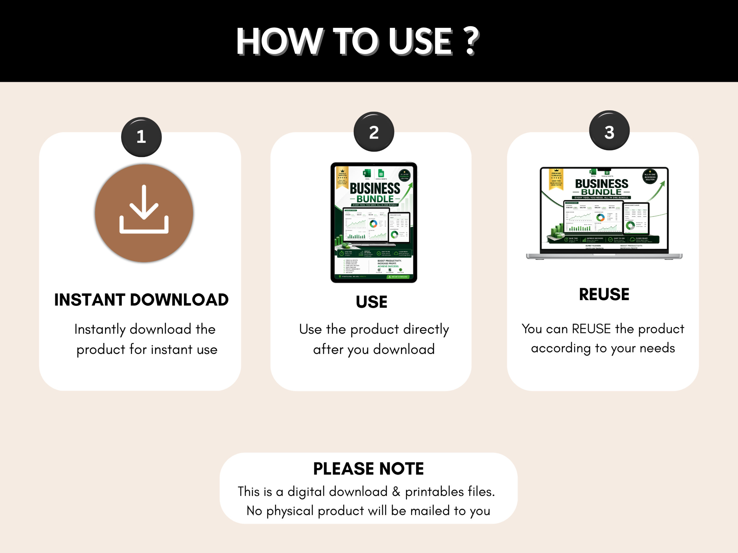 Business bundle | Excel template & Google sheets | Business plan development proposal| Business budget, startup, worksheet |  PLR MRR Rights