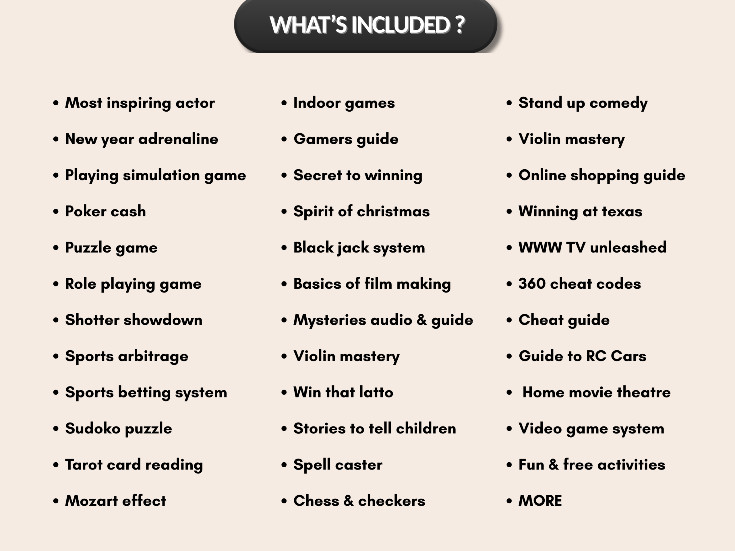 300+ Entertainment bundle | Entertainment ebooks, classical literature, | Magic tricks, halloween, Dance, games, Gambling |PLR MRR Rights