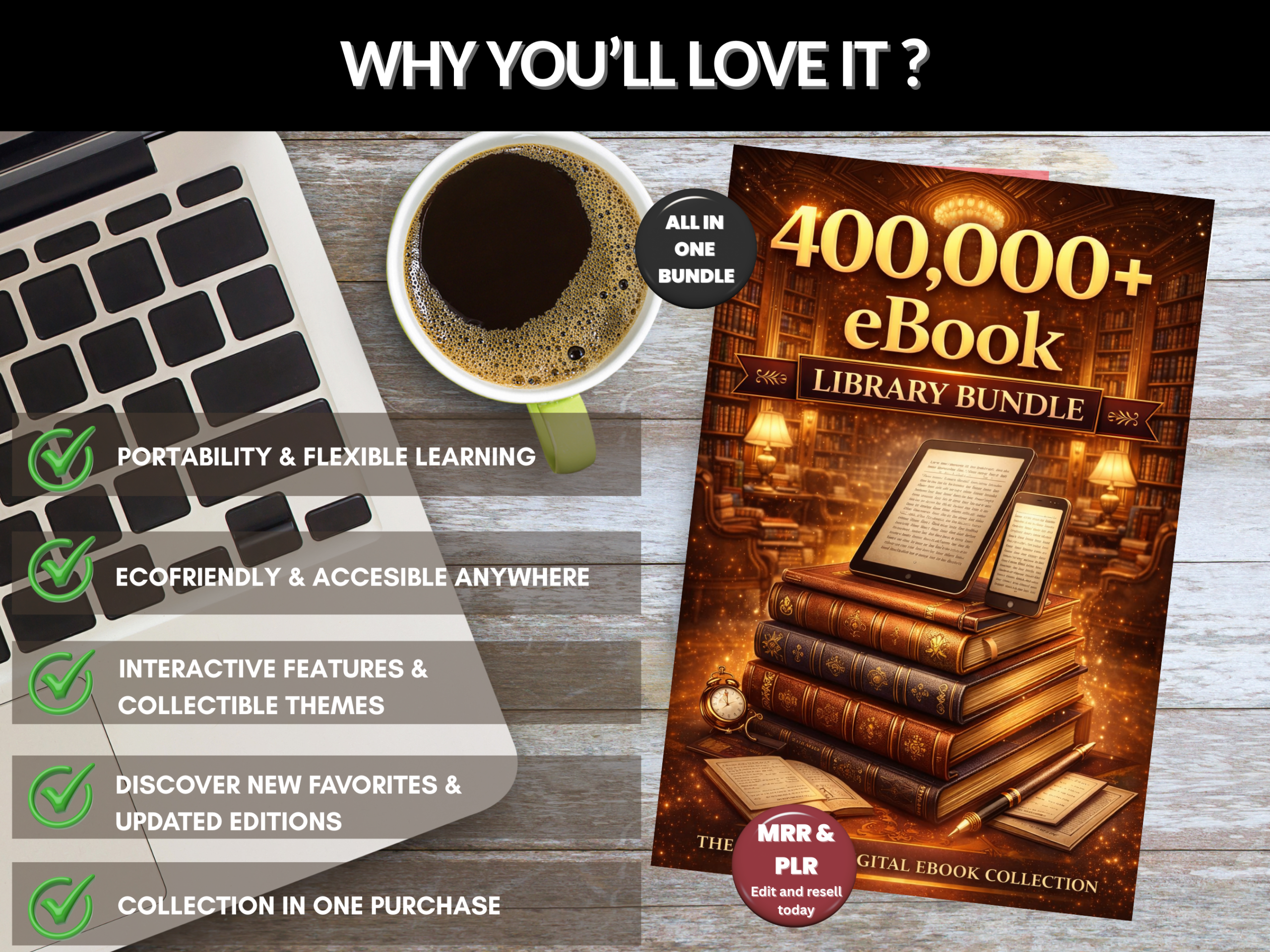 400000+ Ebook library bundle | Editable Digital Library| Resellable eBooks Mega Bundle | Passive Income Kit| PLR MRR Rights