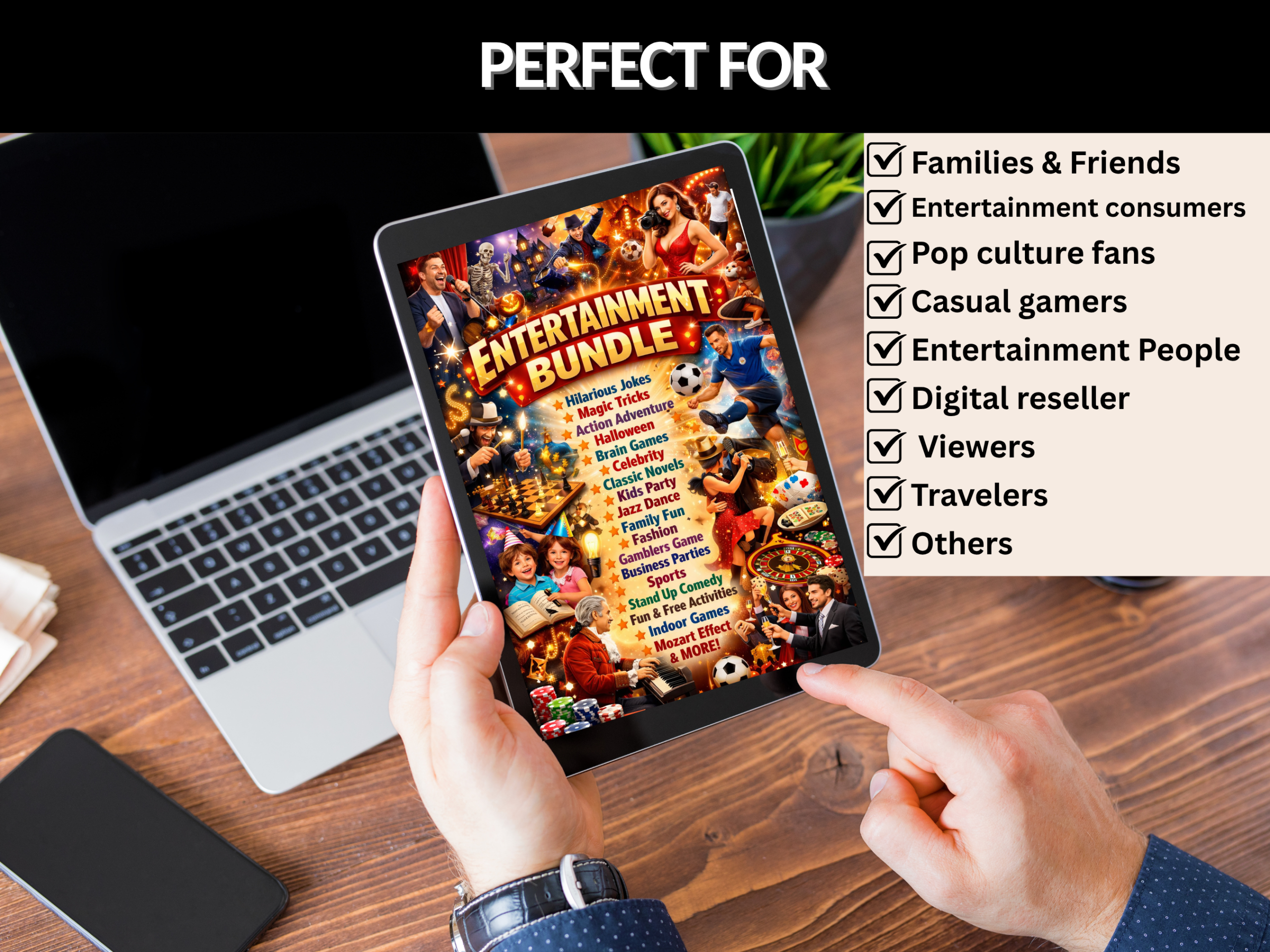 300+ Entertainment bundle | Entertainment ebooks, classical literature, | Magic tricks, halloween, Dance, games, Gambling |PLR MRR Rights