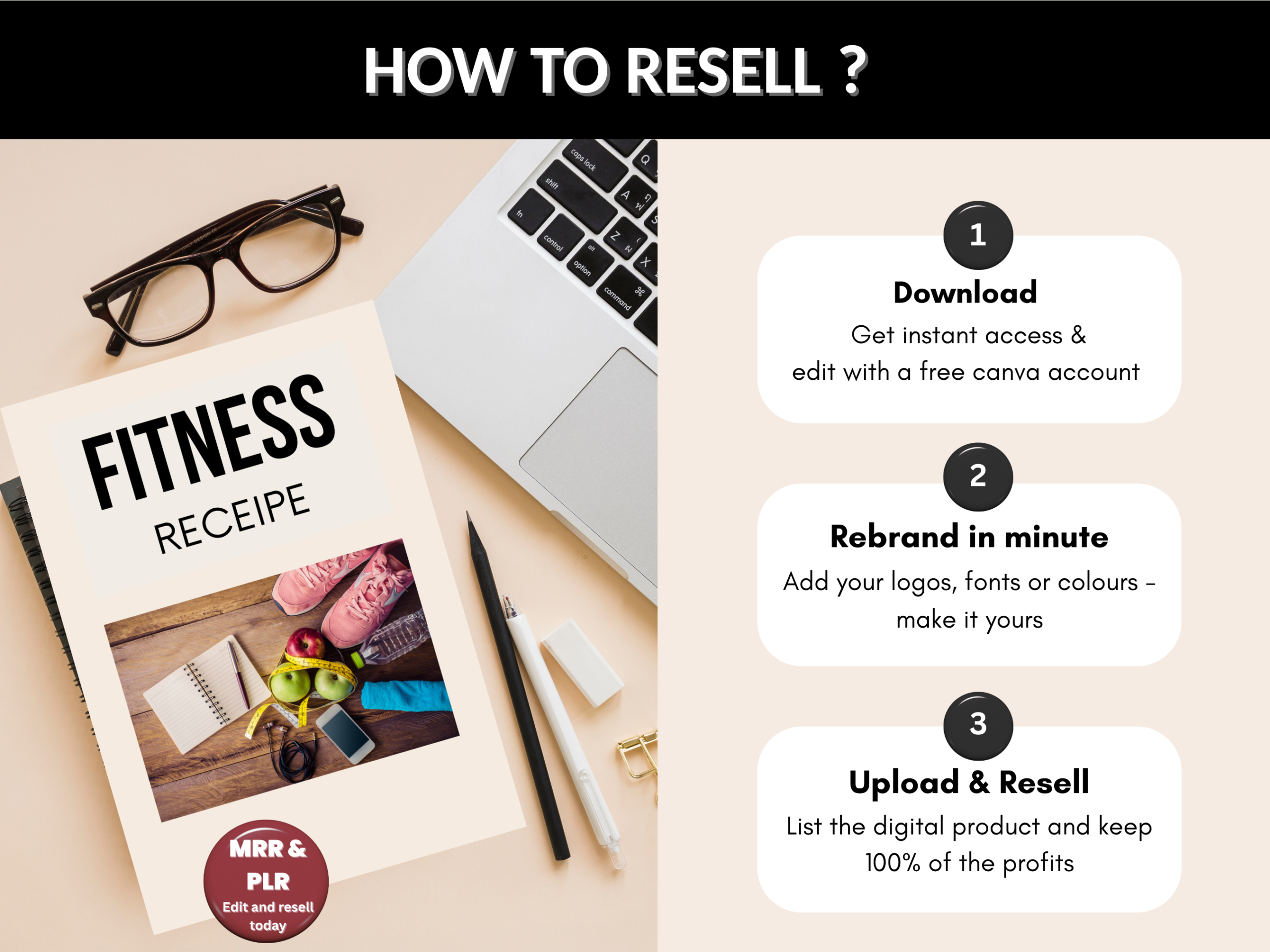 Fitness ebook Bundle | Coach Ebook Program, Health Wellness , Exercise, Weight loss, Gym, Marathon guide, Workout| PLR MRR Rights
